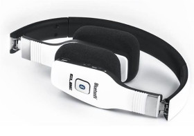 Elbe ABT-033-BL - Auriculares Bluetooth 3.0 Plegables 8H Blancos