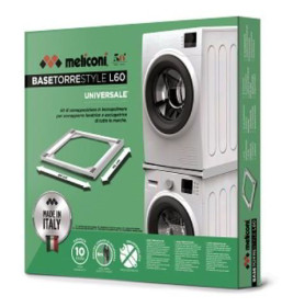 Meliconi 656115 - Kit de Unión para lavadora y secadora Style 60