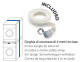 Meliconi 656115 - Kit de Unión para lavadora y secadora Style 60