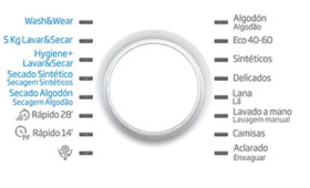 Beko HITV 8733 B0R - Lavasecadora Integrada 8/5Kg 1400rpm Clase A Inverter