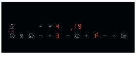 Zanussi ZITX633K - Placa de inducción 3 zonas Power Zona doble 28cm