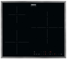 Zanussi ZITN633X - Placa de inducción con 3 zonas Función Hob2Hood