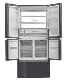 Haier HFF-750CGBJ - Frigorífico 5 Puertas 190x83cm A++ Cristal Negro