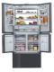 Haier HFF-750CGBJ - Frigorífico 5 Puertas 190x83cm A++ Cristal Negro