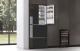 Haier HFF-750CGBJ - Frigorífico 5 Puertas 190x83cm A++ Cristal Negro