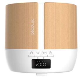 Cecotec 05647 - Humidificador y Altavoz PureAroma 550 Connected White Woody