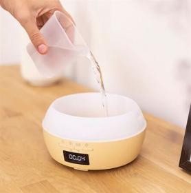 Cecotec 05643 - Humidificador y Altavoz PureAroma 550 Connected SunLight