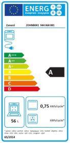 Zanussi ZOHNB0X1 - Horno Inox antihuellas Clase A