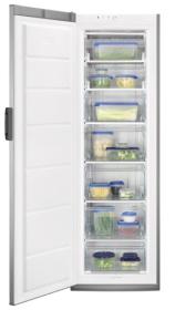 Zanussi ZUAN28FX - Congelador 186 x 59,5cm Inox Antihuellas