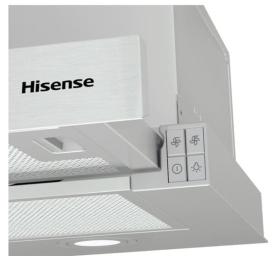 Hisense CH6TL4BX - Campana telescópica 60cm Inox 450 m³/h 1 motor