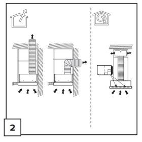 Hisense CH6TL4BX - Campana telescópica 60cm Inox 450 m³/h 1 motor