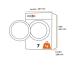 Zanussi ZWF724A5W2 - Lavadora Carga Frontal 7 Kg 1200 Rpm Vapor
