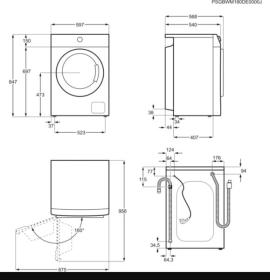 Zanussi ZWF724A5W2 - Lavadora Carga Frontal 7 Kg 1200 Rpm Vapor