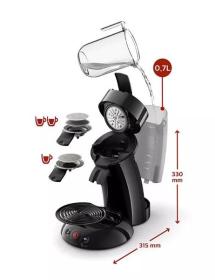 Philips HD6554/61 - Cafetera monodosis SENSEO Original Negra