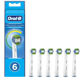 Oral B - Recambio Cabezales Precision Clean Cepillos Pack de 6