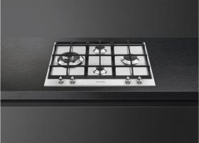 Smeg PX164L - Placa Gas natural 60cm 4 zonas Inox