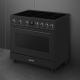 Smeg C91IEA9 - Cocina de Inducción y Horno Eléctrico 90x60cm Antracita