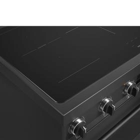 Smeg C91IEA9 - Cocina de Inducción y Horno Eléctrico 90x60cm Antracita