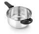 Bra A185805 - Set Duo de Ollas Rápidas 4+6 L Acero Inoxidable