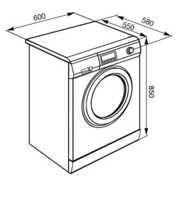 Smeg LSF147E - Lavasecadora 7/4Kg 1400rpm 15 Programas Clase E Blanco