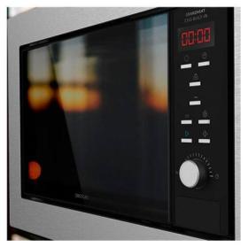 Cecotec 01389 - Microondas Integrado 23L Con Grill 900W Negro Inox