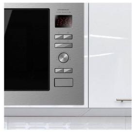 Cecotec 01395 - Microondas integrado 25L Con Grill 900W Negro Inox