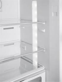 Smeg FAB32RWH5 - Frigorífico Combi 196,8x60,1cm 50's Style Blanco D