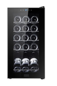 Cecotec 02340 - Vinoteca 15 botellas GrandSommelier 15000 BlackCompressor