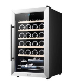 Cecotec 02345 - Vinoteca 24 botellas GrandSommelier 24000 Inox Compressor