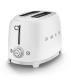 Smeg TSF01WHMEU - Tostadora 2 Rebanadas 50's Style 950W Blanco