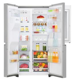 Lg GSX960NSVZ - Frigorífico Instaview Door-in-Door 179x91.2cm Clase F Inox