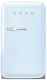 Smeg FAB5RPB5 - Frigorífico bajo encimera 72,5x40,4cm Azul D