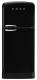 Smeg FAB50RBL5 - Frigorífico 2 puertas 192,1x79,6cm No Frost Negro (D)