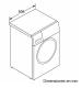 Bosch WAU24T5XES - Lavadora carga frontal 9 Kg 1200 rpm Clase C Inox