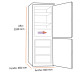 Bosch KVN39IOEA - Frigorífico VarioStyle NoFrost 203x60 Cm Puertas Naranjas