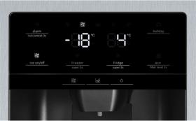 Hisense KAG93AIEP - Frigorífico americano 178.7 x 90.8 Cm Inox Antihuellas