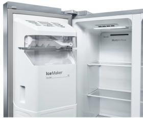 Hisense KAG93AIEP - Frigorífico americano 178.7 x 90.8 Cm Inox Antihuellas