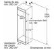 Bosch KIN86AFF0 - Frigorífico Combi Integrable 177.2 x 55.8 cm