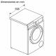 Balay 3TW984B - Lavasecadora 8/5 Kg 1400 rpm Blanco Clase E