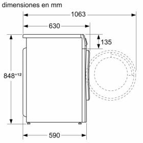 Balay 3TW984B - Lavasecadora 8/5 Kg 1400 rpm Blanco Clase E