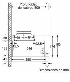 Balay 3BT264MX - Campana Telescópica 60cm Clase B Acero Inox