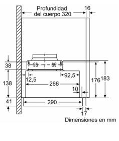 Balay 3BT264MX - Campana Telescópica 60cm Clase B Acero Inox