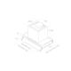Elica PRF0114761A - Campana Boxin Lx 90cm Integrada Inox