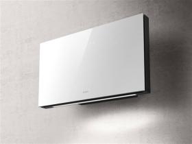 Elica PRF0165712 - Campana decorativa Plat 80 cm Filtrante Blanco