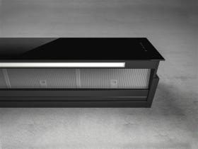 Elica PRF0163752 - Campana decorativa Rules Bl 60 cm Vidrio negro