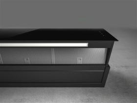 Elica PRF0163752 - Campana decorativa Rules Bl 60 cm Vidrio negro