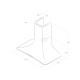 Elica PRF0043030A - Campana Decorativa Sweet 85 cm marfil