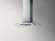Elica PRF0097370A - Campana de isla Circus Plus 90 cm Inox cristal