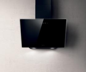 Elica PRF0119819A - Campana decorativa Shire Vidrio Negro 60 Cm