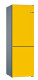 Bosch KVN39IFEA-Frigorífico combi personalizable 203x60cm Amarillo E
